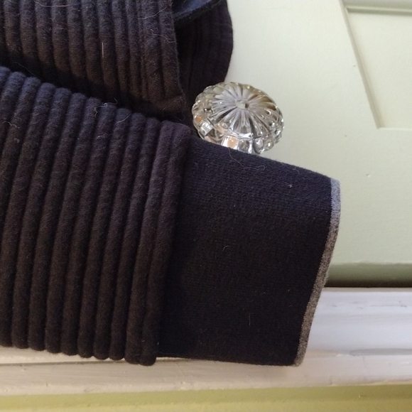 Men's Reaction Kenneth Cole Large black ribbed long sleeved shirt - Picture 6 of 10